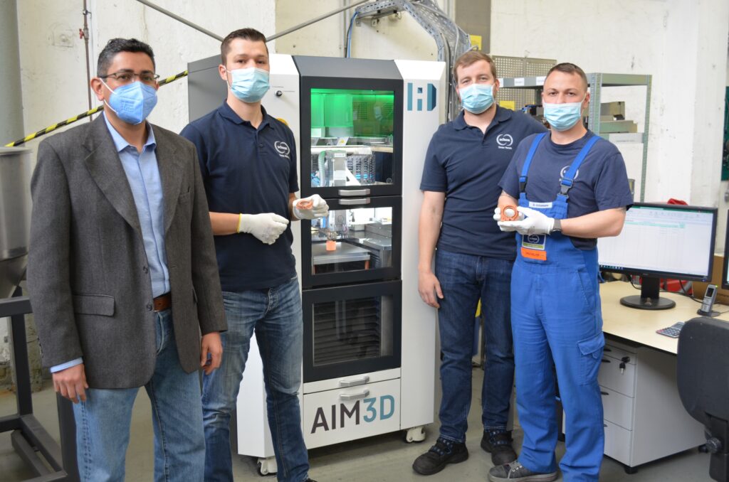 Schunk als Entwicklungs- und Kooperationspartner von AIM3D